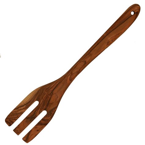 Kitchen Utensil Olive Wood Fork Three Arches 2