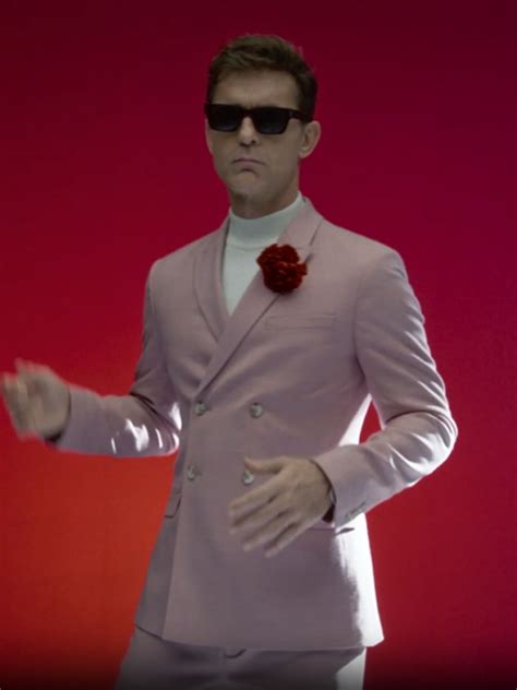 Pedro Alonso Berlin Season 1 Pink Blazer