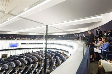 Plenary Session of the European Parliament in Strasbourg Editorial ...