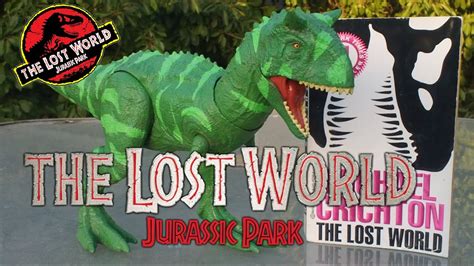 Jurassic Park The Lost World Novel Carnotaurus Repaint Youtube