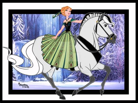 Anna Feat Kjekk Horses By Rob32 Deviantart Frozen Frozen