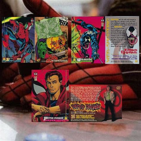 Marvel Corp Art Marvel Cards Amazing Spiderman Webshooting