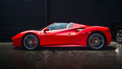 Red Ferrari 488 Spider · Free Stock Photo