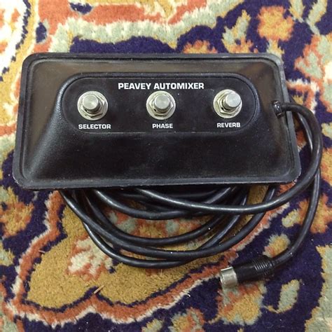 Peavey Classic Vtx Automixer Footswitch Reverb