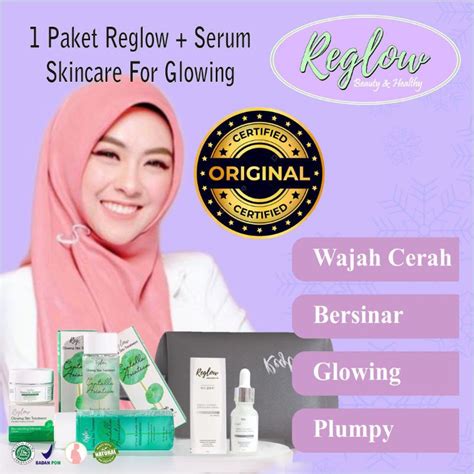 Jual Reglow Glowing Skin Tritment Skincare Original Paket Lengkap By Dr