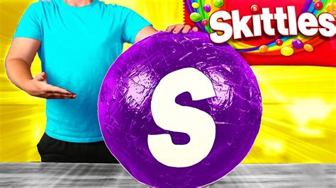 Giant Skittles How To Make The Worlds Largest Diy Skittles By Vanzai