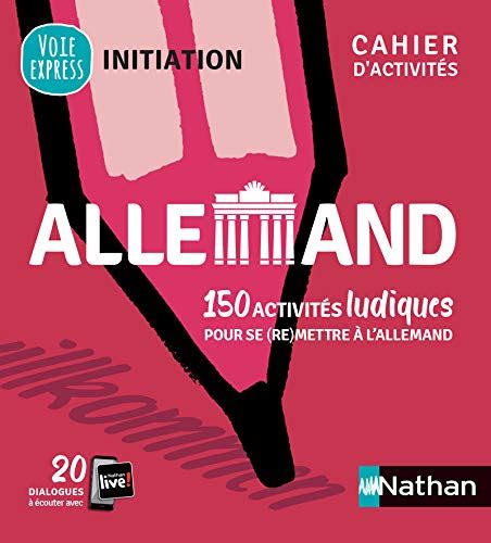 Allemand Cahier D Activit S Initiation Voie Express By Petra