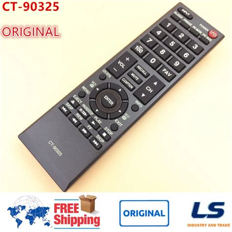 Original Remote Control Ct For Toshiba Lcd Tv C U E U