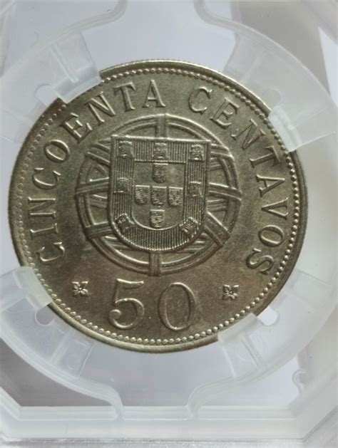 Angola Portuguesa Republic 50 Centavos 1927 AU Cleaning Catawiki