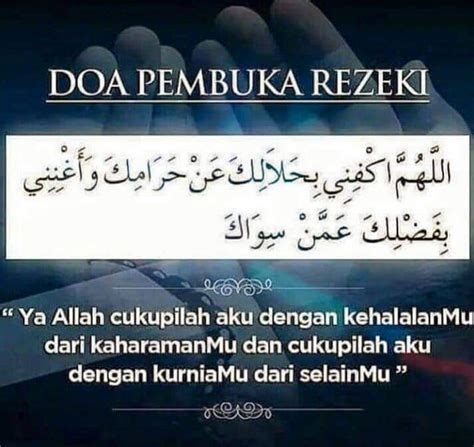 Doa Pembuka Rezeki Rumi Doa Lariskan Jualan Dengan Ayat Quran Minyak Dan