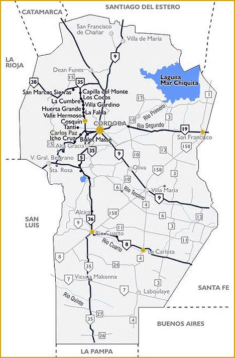 Rutas Y Accesos A Villa Carlos Paz C Rdoba C Mo Llegar