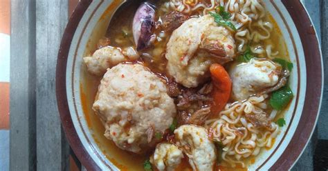 Resep Bakso Mercon kuah pedas oleh Erika Novita - Cookpad