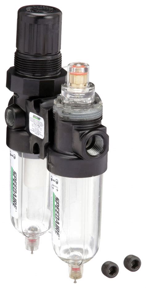 Speedaire Filter Regulator Lubricator In Npt Cfm Psi Max