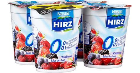 Hirz Joghurt 0 Mit Waldbeeren 25 Rabatt Denner Ab 12 09 2023