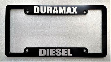 Duramax Diesel License Plate Frame Hmc Billet Reviews On Judgeme