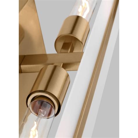 Generation Lighting Dex 475 In 2 Light Satin Brass Moderncontemporary Vanity Light 4554302 848