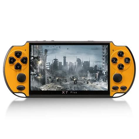 X7 Plus Console De Jeu Rétro De Poche Double Bascule 5 1 Pouces Hd