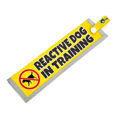 DOGKIT | Reactive Dog - In Training - Dog Lead Alert Sleeve
