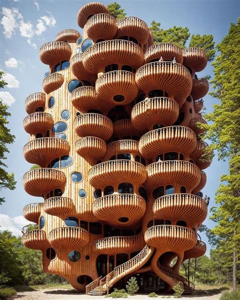 Ai Treehouses By Hassan Ragab Futuristic