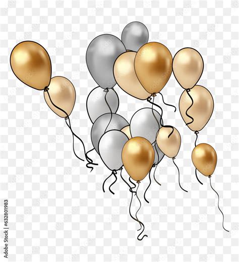 Gold Balloons, Gold Balloon, Balloon Clipart, Golden, Balloon Pictures ...