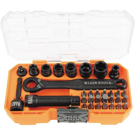 Knect Inch Drive Impact Rated Pass Through Socket Set Piece