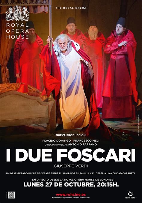 De Octubre En Cines I Due Foscari Desde Royal Opera House