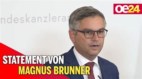 Magnus Brunner Mit Details Zum Anti Teuerungs Paket YouTube