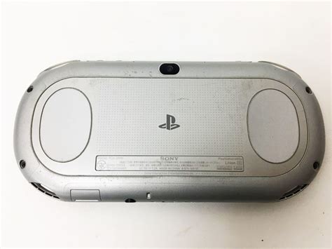 【1円】psvita 本体箱 セット シルバー Pch 2000 Sony Playstation Vita 初期化済 未検品ジャンク