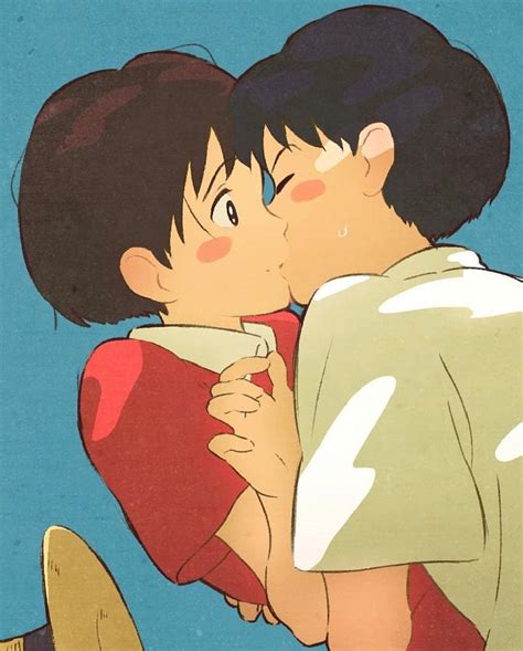 Ghibli Style On Instagram Lovely Kisses From Studio Ghibli