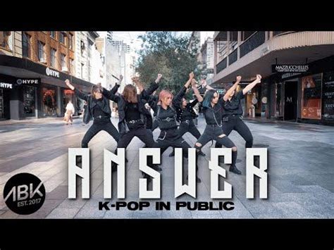 K POP IN PUBLIC ATEEZ 에이티즈 Answer Dance Cover by ABK Crew from