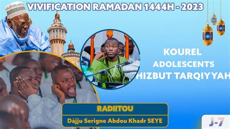 Raditou Baye Abdou Khadre Seye Kourel Adolescent Ht Vivification