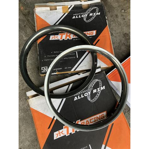 Jual Velg TK Racing U Shape 160 185 Ring 17 Titanium Set Depan Belakang