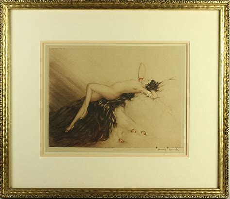 Lot Louis Icart French Love S Awakening Etching And