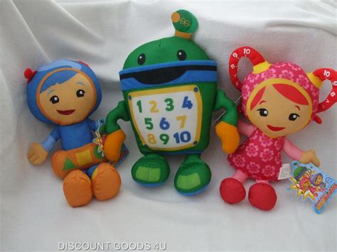 TEAM UMIZOOMI PLUSH TOYS TEAM UMIZOOMI TOYS GEO PLUSH BOT PLUSH MILLI ...