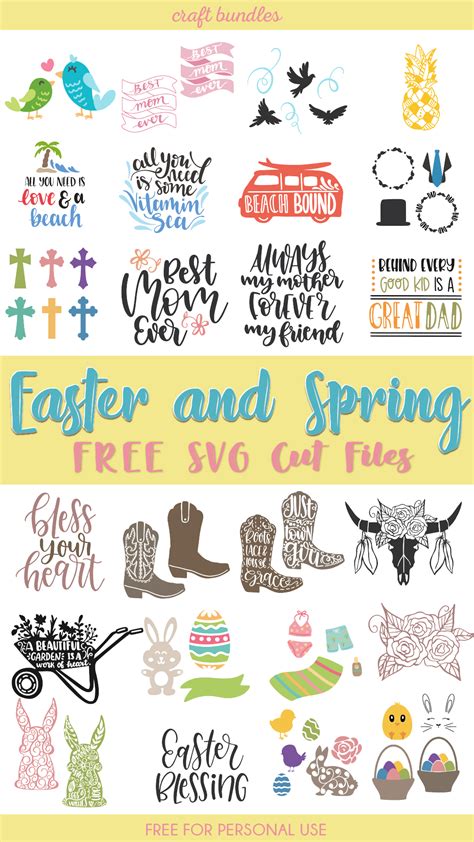 Free Easter And Spring Svg Cut File Craftbundles Cricut Free