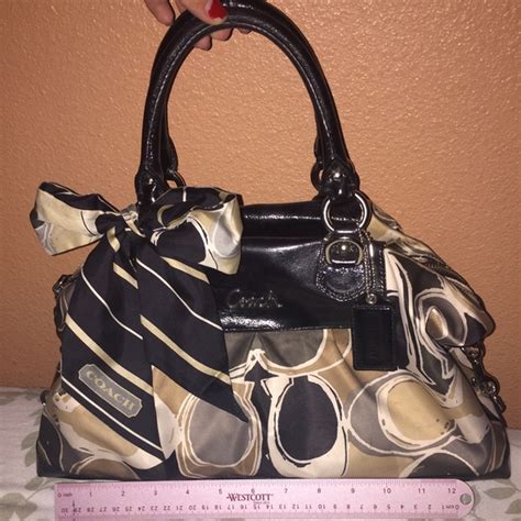 Coach | Bags | Coach Purse With Coach Bow | Poshmark