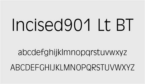 Incised Lt Bt Font Font Tr