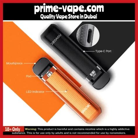 Smok Novo C Kit Mah Ml Pod System Prime Vape Uae