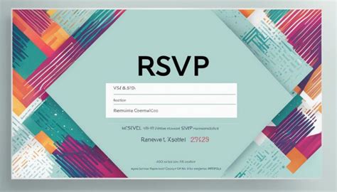 Rsvp Confirmation Email Template Quick And Easy