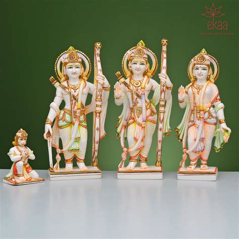 Ram Darbar Statue in Culture Marble – Ekaa Handicrafts