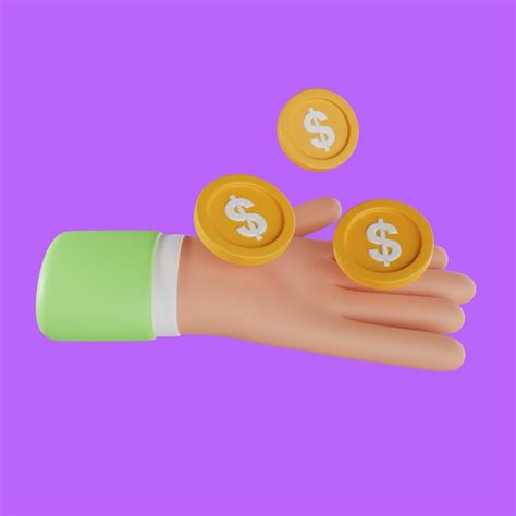 Premium Photo D Hand Holding Coin Stack Saving Money Concept