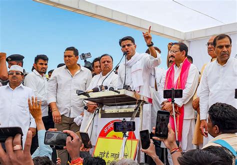 Trouble In Rajasthan Congress As Sachin Pilot Sets Out On 5 Day Yatra