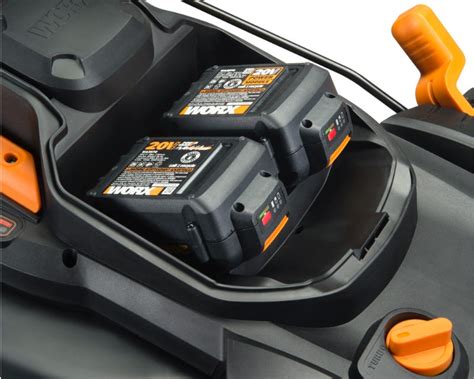 40V Cordless Lawn Mower | +2 4.0Ah Batteries (WG743) | WORX