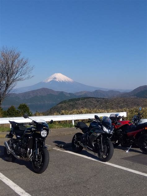 リターンライダーkさんの投稿したツーリング情報 ふ〜じはニッポン壱のやま〜 大観山展｜バイクのカスタムツーリング情報ならモトクル