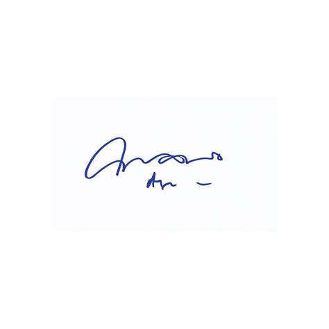 Anthony Hopkins Signature