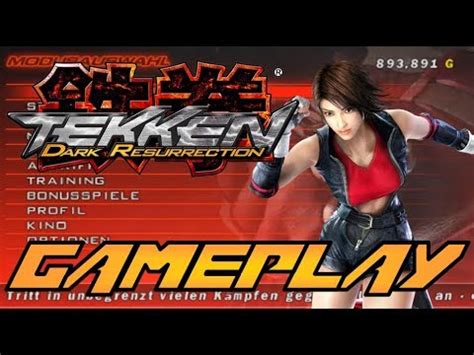 Tekken 5 Dark Resurrection Gameplay Story Mode PSP Asuka Kazama