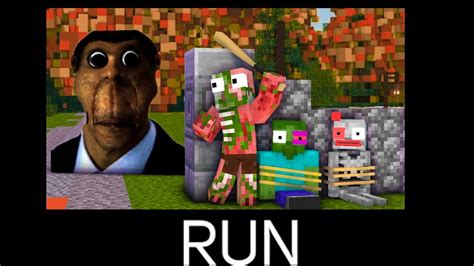 Minecraft Scary Meme Part Obunga Nextbot Youtube