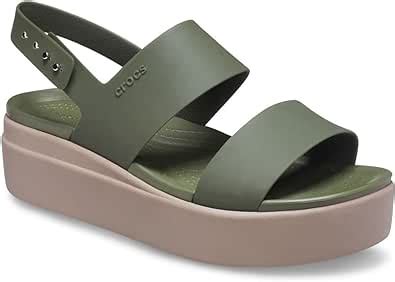 Amazon Crocs Women S Brooklyn Low Wedges Sandal Platforms Wedges