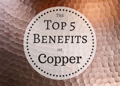 The Top Benefits Of Copper Copper Benefits Copper Benefits Health