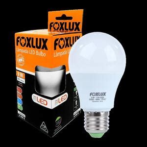 Kit L Mpadas Led Bulbo W K Luz Branca Bivolt Foxlux